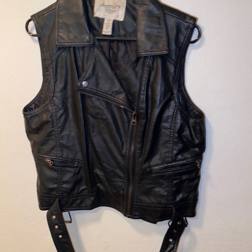 American Rag Leather Vest